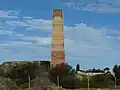 Historischer Schornstein der Kupferschmelzanlage bei Wallaroo