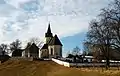 Kirche und Friedhof