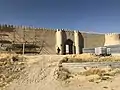 Erhaltene Überreste der Mauern der Zitadelle