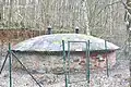 Ansicht der Schachtabdeckelung des Schachtes Walter im Jahre 2010