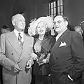 Mit Walter Joseph Donnelly und Egon Hilbert, Salzburger Festspiele 1951