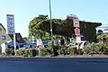 Historische Tankstelle an der nördlichen Hafenstraße, heute zu Erik Walther