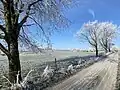 Landschaftskulisse von Eckenhausen - Wanderweg A3