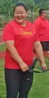 Vizeweltmeisterin Wang&nbsp;Zheng