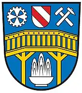 Wappen der Stadt Aue-Bad Schlema