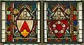 Kirchenfenster mit Wappen von Gregor&nbsp;Rainer und Wolfgang&nbsp;I. Lenberger