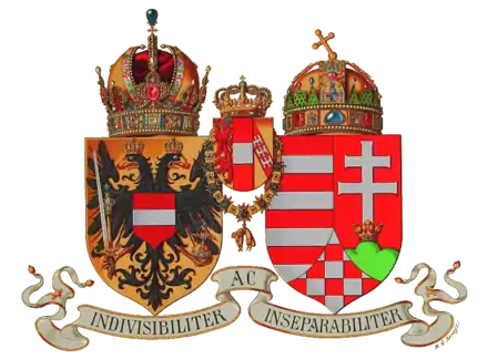 Kleines Wappen von Österreich-Ungarn (1916)