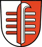 Steigbaum im Wappen von Amt Brüssow (Uckermark)