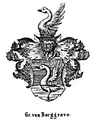 Wappen der „Gr.[afen] von Borggrave“ bei Bernd