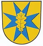 Eichenblatt im Wappen von Denstorf