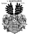 Wappen derer von Derfelden in Estland in Siebmachers Wappenbuch