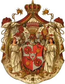 Wappen von Schaumburg-Lippe mit Herzogskrone