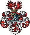 Wappen derer von Devall/Dewall (1802) im Wappenbuch des Westfälischen Adels