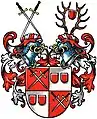 Wappen der Freiherren von Diepenbroick-Grüter im Wappenbuch des Westfälischen Adels