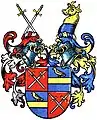 Wappen der Freiherren von Diepenbrock-Empel im Wappenbuch des Westfälischen Adels
