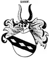Wappen derer von Essen bei Siebmacher (1878)