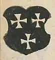 Familienwappen des Bischofs