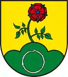 Wappen der Hunsrückgemeinde Hecken mit Wendelring