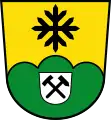 Tannenkreuz im Wappen von Hunding (Niederbayern)