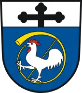 Hornblasender (!) Hahn in Mechern