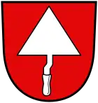 Maurerkelle im Wappen von Ratshausen