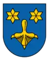 Wasservogelfuß im Wappen von Karlsruhe-Stupferich