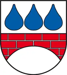 „Säcke“ im Wappen der Verwaltungsgemeinschaft Allerquelle