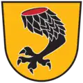 Greifenkralle im Wappen von Griffen