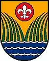 Erniedrigt mit Meereswellenschnitt geteilt (Zell am&nbsp;Moos&nbsp;AT)