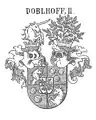 Wappen der Reichsritter von Doblhoff 1706