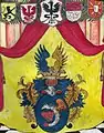 Wappen eines 1704 in Königsberg erneut geadelten Zweigs der Droste zu Hülshoff