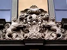 Fürstbischöfliches gemehrtes Wappen von Johann Martin von Eyb