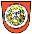 das bärtige Haupt Johannes des Täufers