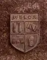 Das Wappen von Welda