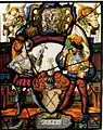 Wappenscheibe der Herren von Venningen 1596