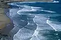 Anbrandende Hudson-Bay-Wellen