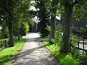 Überhorsthof, Auffahrt
