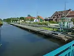 Schleuse an der Sarpe