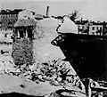 Gęsiówka-Bunker, von Soldaten des Bataillons "Zośka" zerstört