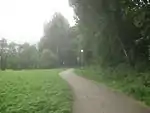 Ende der Stangenreihe.
