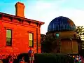 Observatorium am Abend