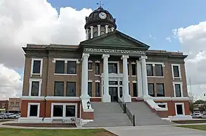 Washita County Courthouse, einer von sechs Einträgen des Countys im NRHP