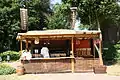 Mini-Stockbrot-Spieße auf Volksfest