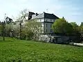 Südostseite des Kraftwerksgebäudes