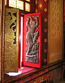 Fenster im Ubosot des Wat Benchamabophit
