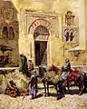 Tor der Moschee von Córdoba (ca. 1885)
