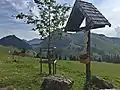 Flurkreuz zwischen Jackelberg-Alm und Kelheimer Hütte