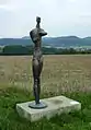 Ecce me - da bin ich, 2002, Bronze, Wege zur Kunst in Straßdorf