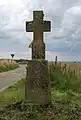 Altes Wegkreuz an der Dreikantonsstaße bei Dalheim
