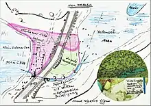 Wehdenfurt, 1786 Bau einer Landstraße (B 193) im  Penzliner Zipfel am Wedensee